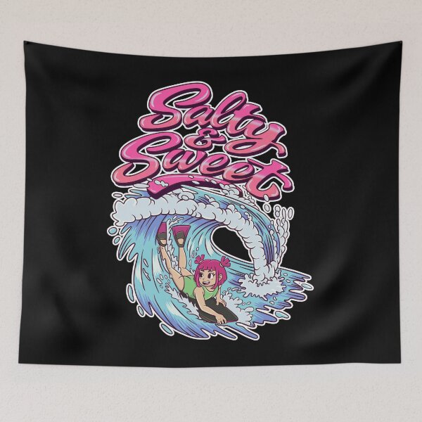 Item preview, Salty and Sweet Bodyboard Girl Wave designed and sold by ImaginarStore.