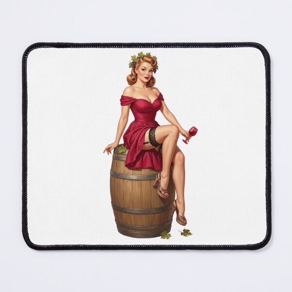 Item preview, "Retro Glamour: Charm and Audacity of Pin-Ups” designed and sold by CHRIST5000.