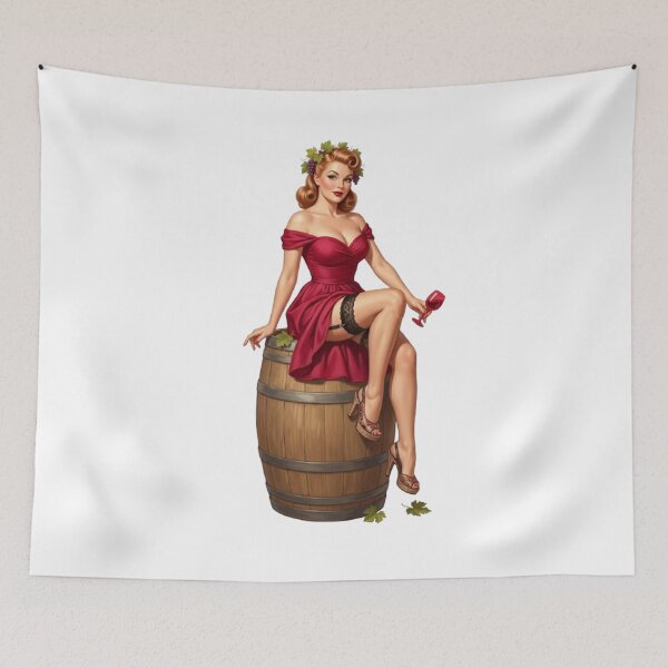 Item preview, "Retro Glamour: Charm and Audacity of Pin-Ups” designed and sold by CHRIST5000.