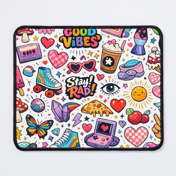 Item preview, Colorful Retro Doodle Pattern designed and sold by IYASDiaz.