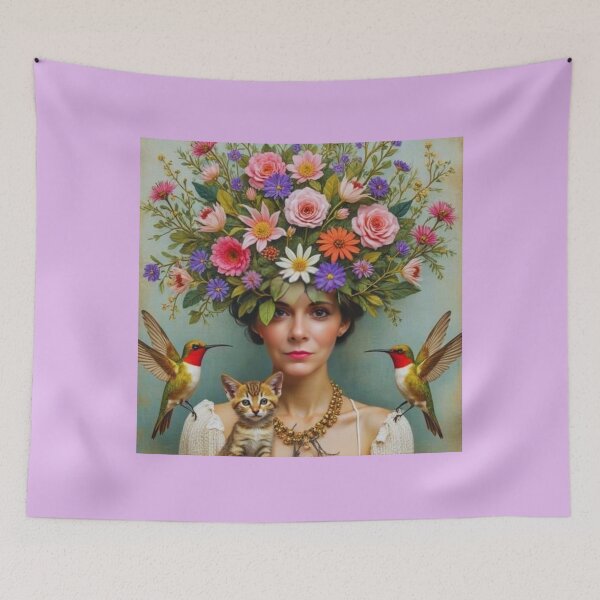 Item preview, Artistic collage in praise of life no. 6 designed and sold by Knock on my door.