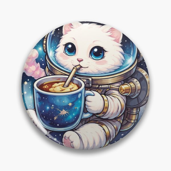 Item preview, Cosmic space cat sticker designed and sold by BendyJ-Art.