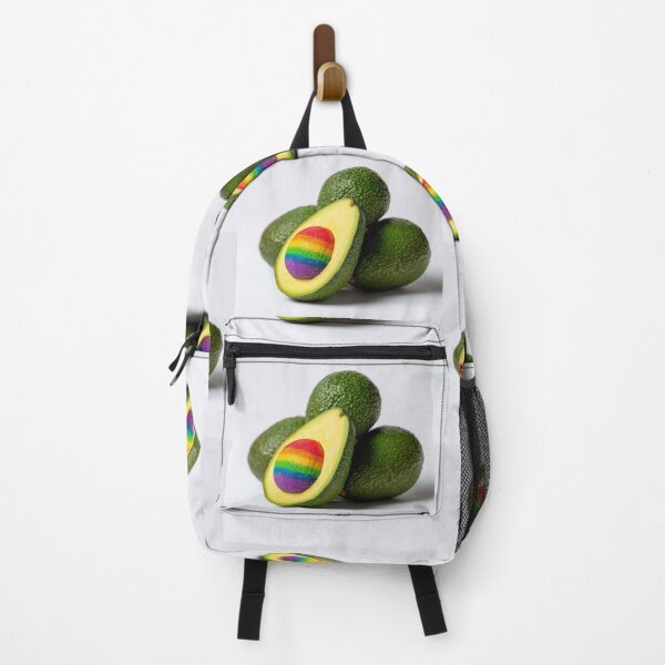 Item preview, Colorful Rainbow Avocado Art – Cute Creative Food Illustration 2 designed and sold by WordPlayStudio.