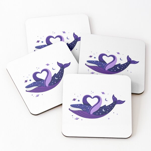 Item preview, ​Aethereal Whale in the Starry Purple Galaxy designed and sold by NadinGerasi.