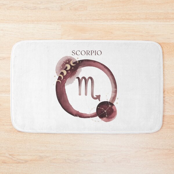Item preview, Scorpio Zodiac Watercolor Celestial Art – Mystical Astrology Design designed and sold by Cool-cat-art.