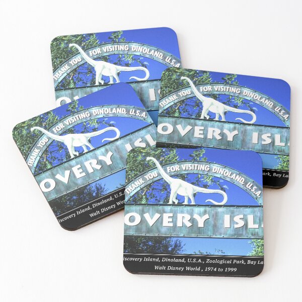 Item preview, Discovery Island Visitor Sign, Dinoland, U.S.A., Walt Disney World designed and sold by AMacGPhilly.