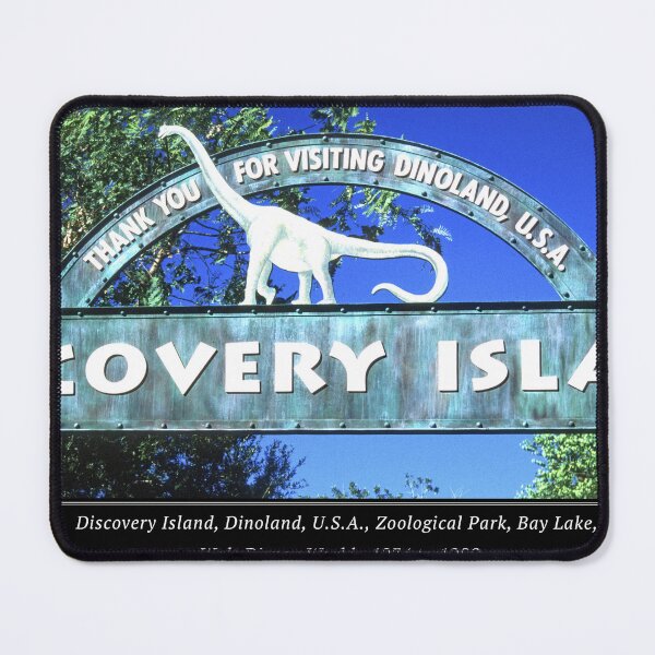 Item preview, Discovery Island Visitor Sign, Dinoland, U.S.A., Walt Disney World designed and sold by AMacGPhilly.