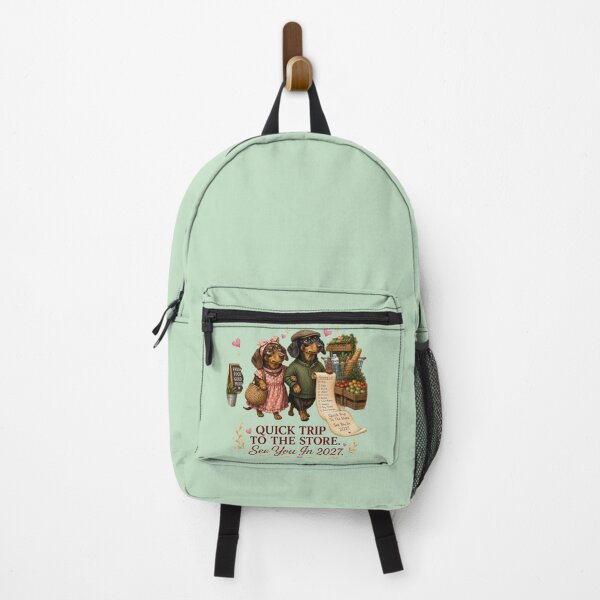 Item preview, Funny Wiener Dog Couple Grocery Shopping Dachshund Gift designed and sold by Gentlestate.
