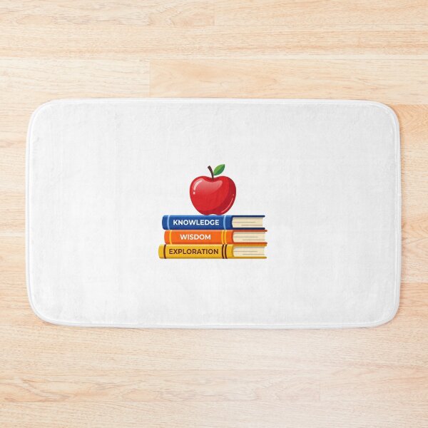 Item preview, Teacher Appreciation Gift Knowledge Wisdom Exploration Apple Books designed and sold by AkDesign022.