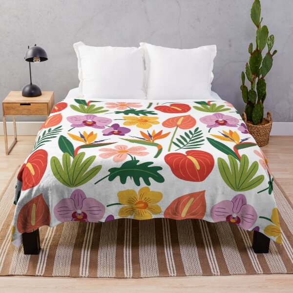 Item preview, Rainforest Floral pattern designed and sold by Andrea Kreates.