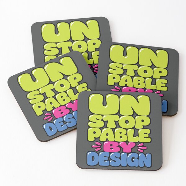 Item preview, Unstoppable By Design Puffy Gummy Pop Art designed and sold by DigitalGlade.