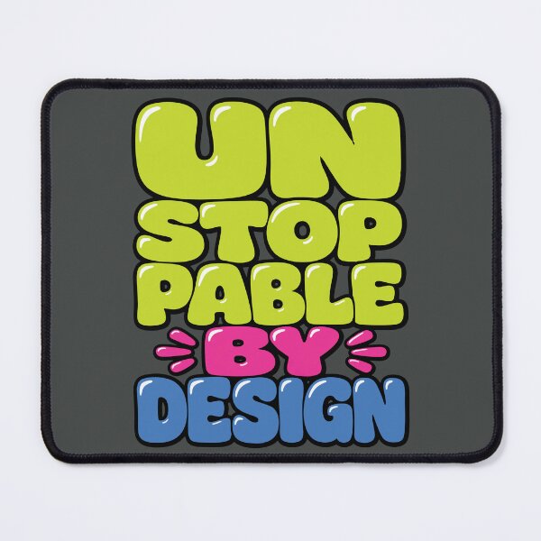 Item preview, Unstoppable By Design Puffy Gummy Pop Art designed and sold by DigitalGlade.