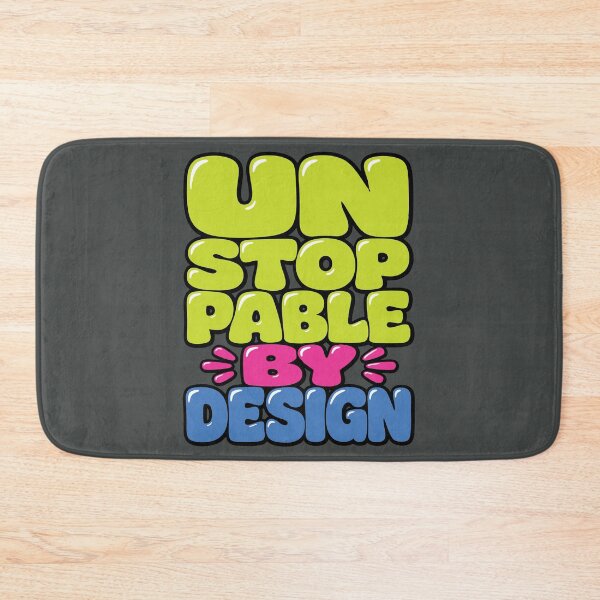 Item preview, Unstoppable By Design Puffy Gummy Pop Art designed and sold by DigitalGlade.