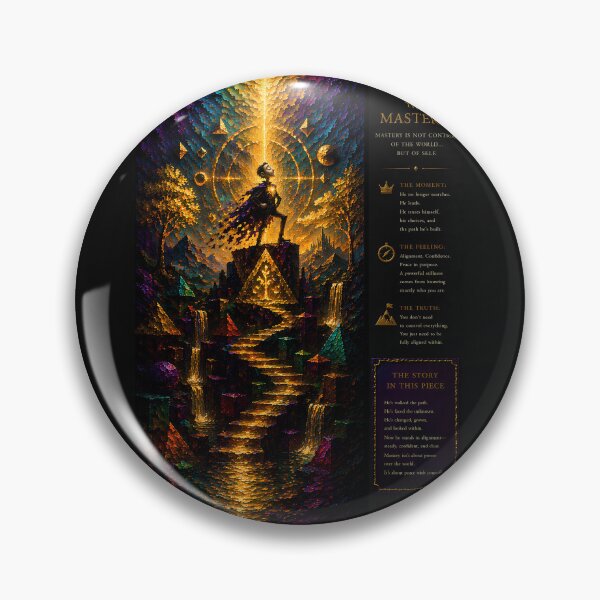 Item preview, The Mastery Journey Art Print designed and sold by Jacque's Life In Motion Studio.