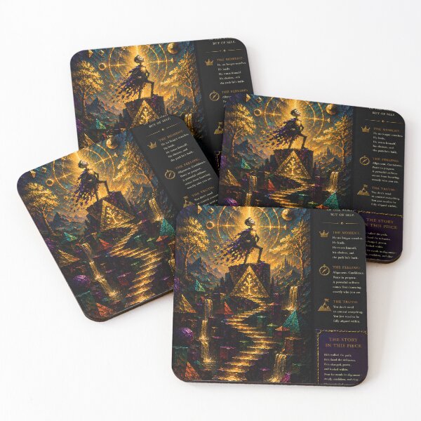 Item preview, The Mastery Journey Art Print designed and sold by Jacque's Life In Motion Studio.