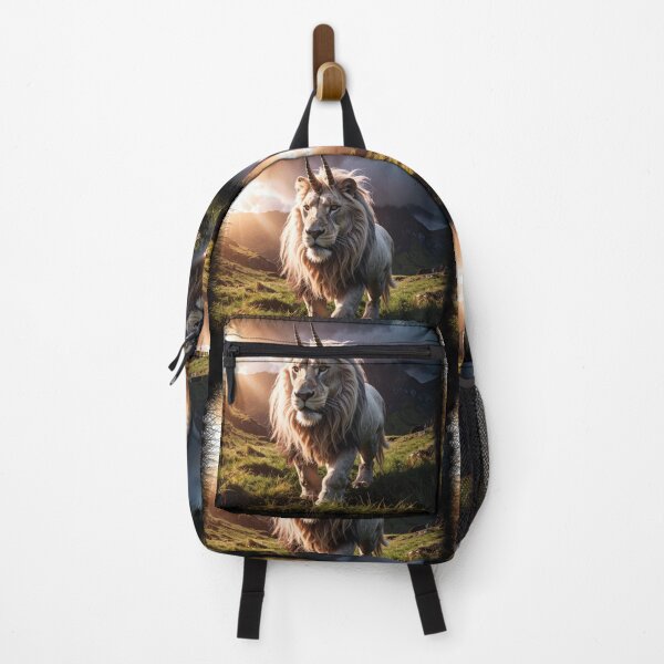 Item preview, Legendary lion with two unicorn horns designed and sold by Alan-David.