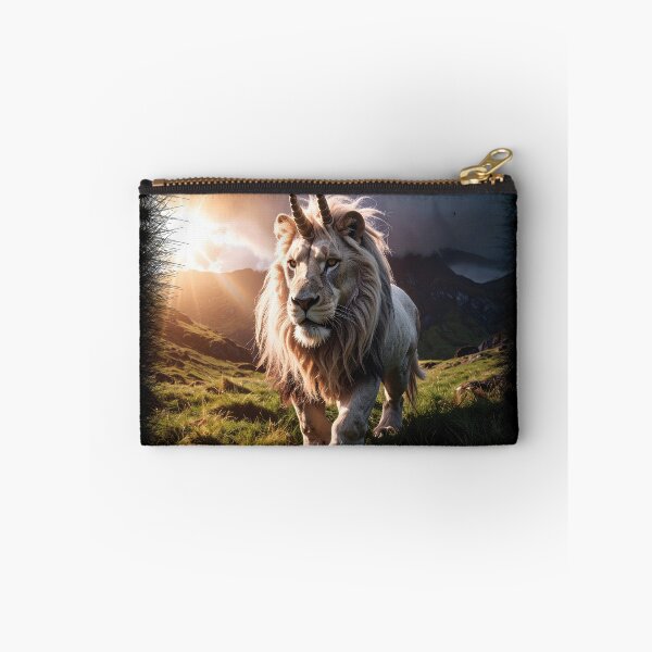 Item preview, Legendary lion with two unicorn horns designed and sold by Alan-David.