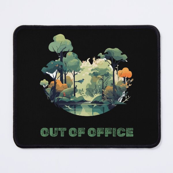 Item preview, Out of Office Modern Flat Landscape designed and sold by ContigoART.