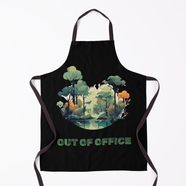 Item preview, Out of Office Modern Flat Landscape designed and sold by ContigoART.