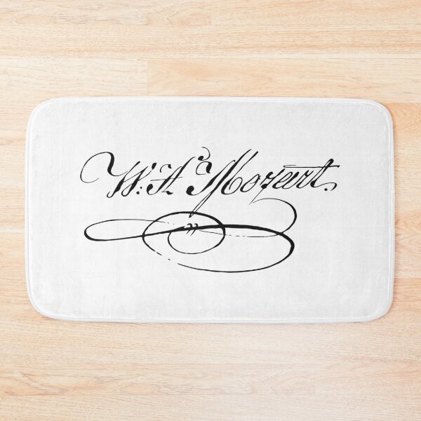 Item preview, Wolfgang Amadeus Mozart Signature designed and sold by tony4urban.