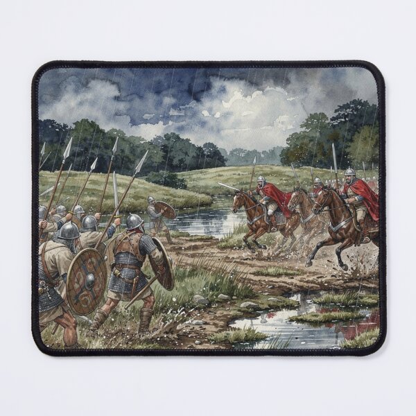 Item preview, The Battle of Plouich (578), Celtic kingdom of Bro Waroch designed and sold by jefboutique6150.