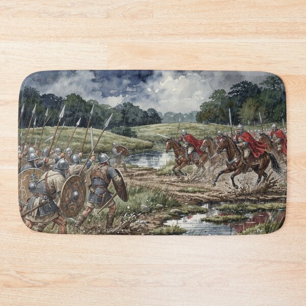 Item preview, The Battle of Plouich (578), Celtic kingdom of Bro Waroch designed and sold by jefboutique6150.