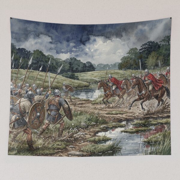 Item preview, The Battle of Plouich (578), Celtic kingdom of Bro Waroch designed and sold by jefboutique6150.