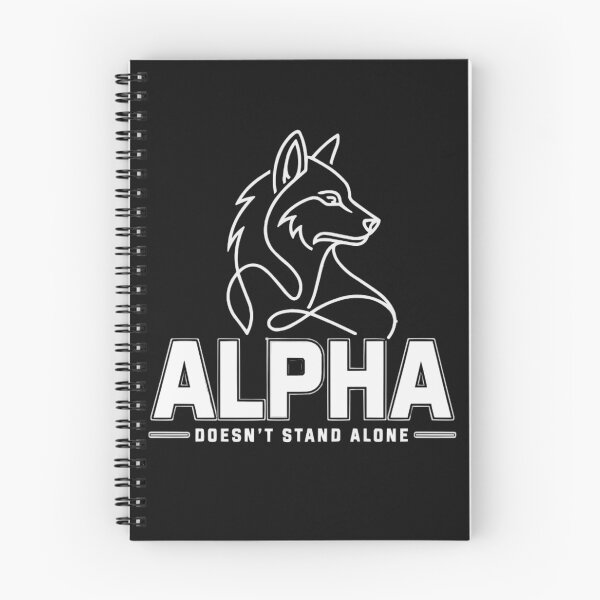Item preview, Alpha Doesn’t Stand Alone Wolf Shirt designed and sold by PINK FREE.
