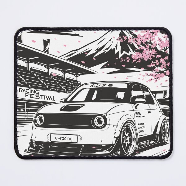 Item preview, E-racing car japan t-shirt / phone case designed and sold by LKTD-Projects.