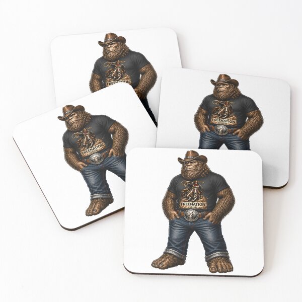 Item preview, Western Bigfoot Vintage Graphic Design designed and sold by FREENATION2026.