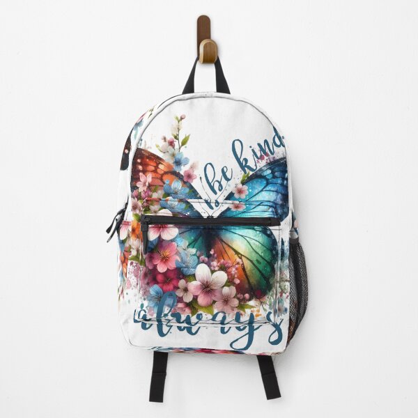 Item preview, BE KIND ALWAYS Butterfly in flowers designed and sold by augustinet.
