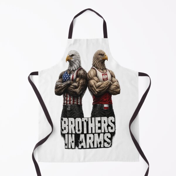 Item preview, Brothers In Arms Eagle Warrior Patriotic Shirt designed and sold by GenesisGM.