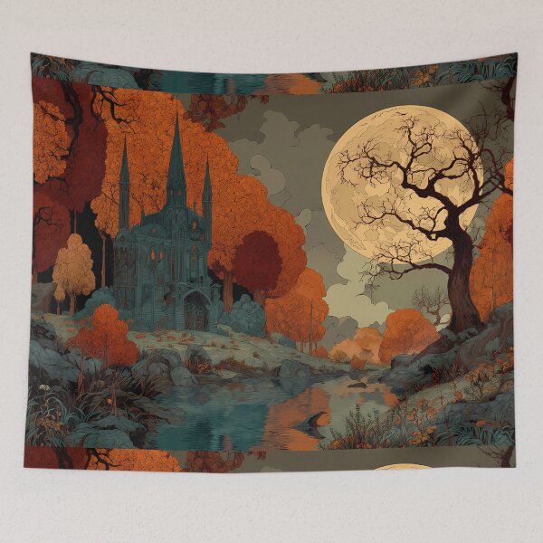 Item preview, Cathedral of Halloween designed and sold by wyntera.