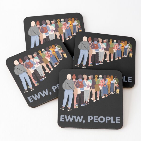 Item preview, Eww People In Line designed and sold by ContigoART.