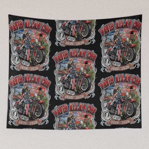Item preview, Patriotic David Allan Coe designed and sold by Saddle Tramp Designs.