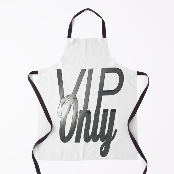 Item preview, VIP Only symbol with an elegant design – Black & White designed and sold by Alan-David.