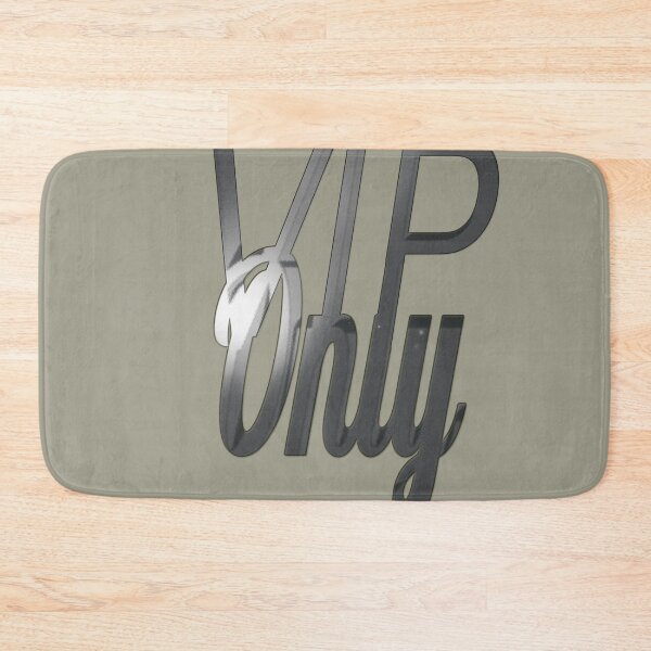 Item preview, VIP Only symbol with an elegant design – Black & White designed and sold by Alan-David.
