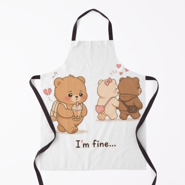 Item preview, Cute Bear Third Wheel Funny Mood designed and sold by Sadia Jannat.