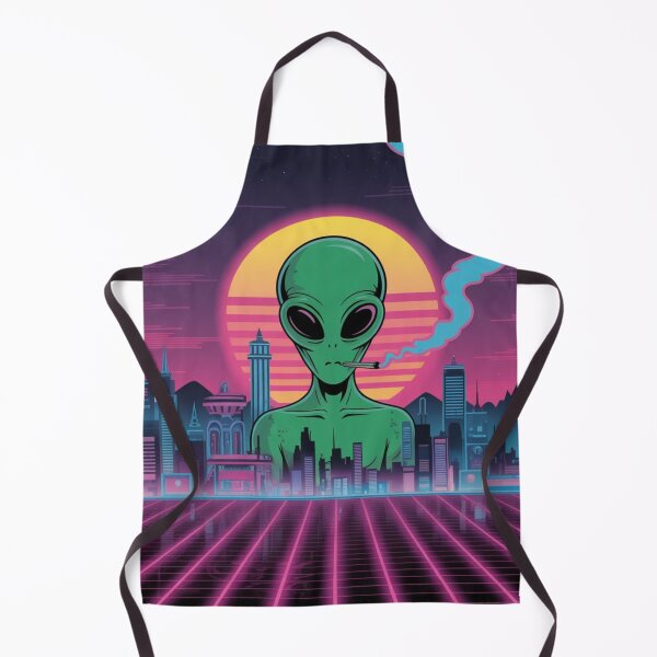 Item preview, Smoking Alien UFO  designed and sold by ALL ART .