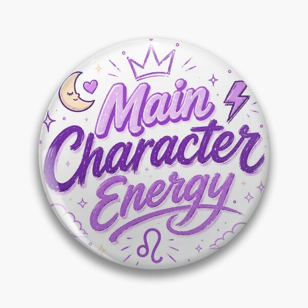 Item preview, Main Character Energy Leo Zodiac Design designed and sold by Funkystreet.