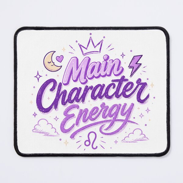 Item preview, Main Character Energy Leo Zodiac Design designed and sold by Funkystreet.