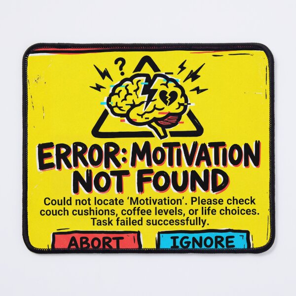 Item preview, Error: Motivation Not Found designed and sold by PabloPlace.