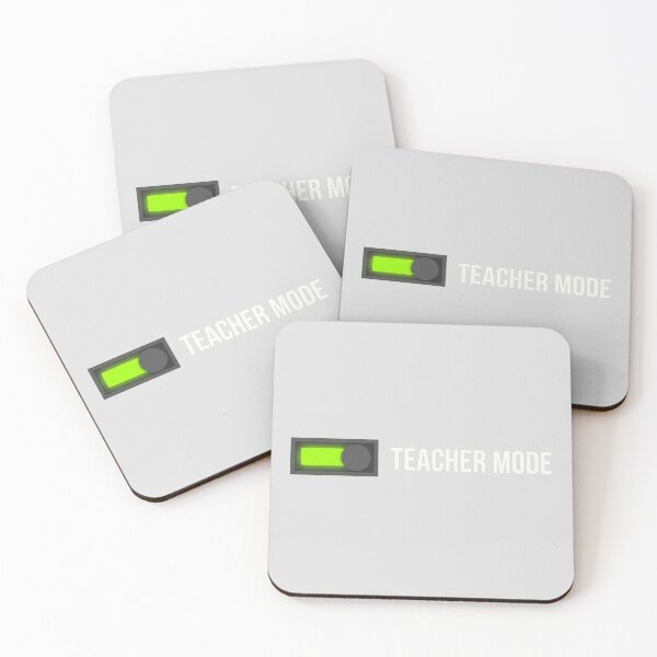 Item preview, Teacher Mode On - Funny Classroom Humor - Teacher Appreciation Gift designed and sold by AkDesign022.