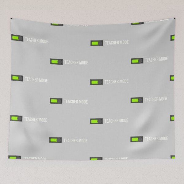 Item preview, Teacher Mode On - Funny Classroom Humor - Teacher Appreciation Gift designed and sold by AkDesign022.