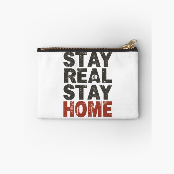 Item preview, Stay Real Or Stay Home - Vintage Distressed Dad Gift designed and sold by Larams Studio.