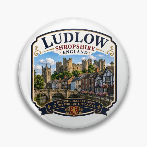 Item preview, Ludlow, Shropshire, England - Ludlow Castle  designed and sold by Myra365Art.