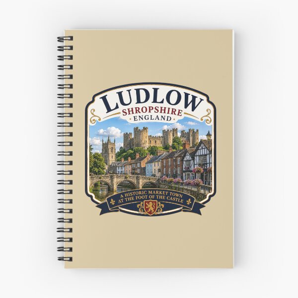 Item preview, Ludlow, Shropshire, England - Ludlow Castle  designed and sold by Myra365Art.