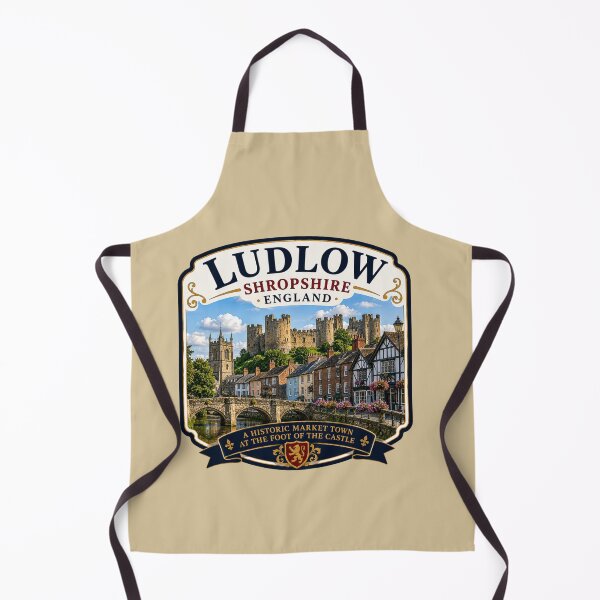 Item preview, Ludlow, Shropshire, England - Ludlow Castle designed and sold by Myra365Art.