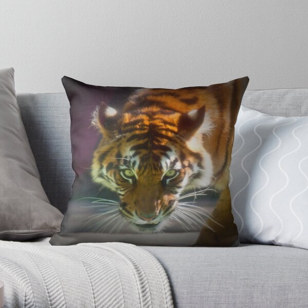 The Stare Throw Pillow