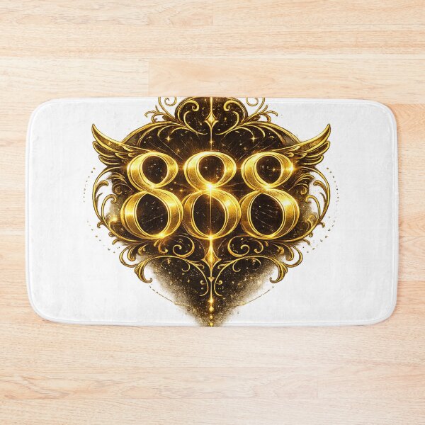 Item preview, Golden Angel Number 888 Prosperity Design designed and sold by HiteshArt111.